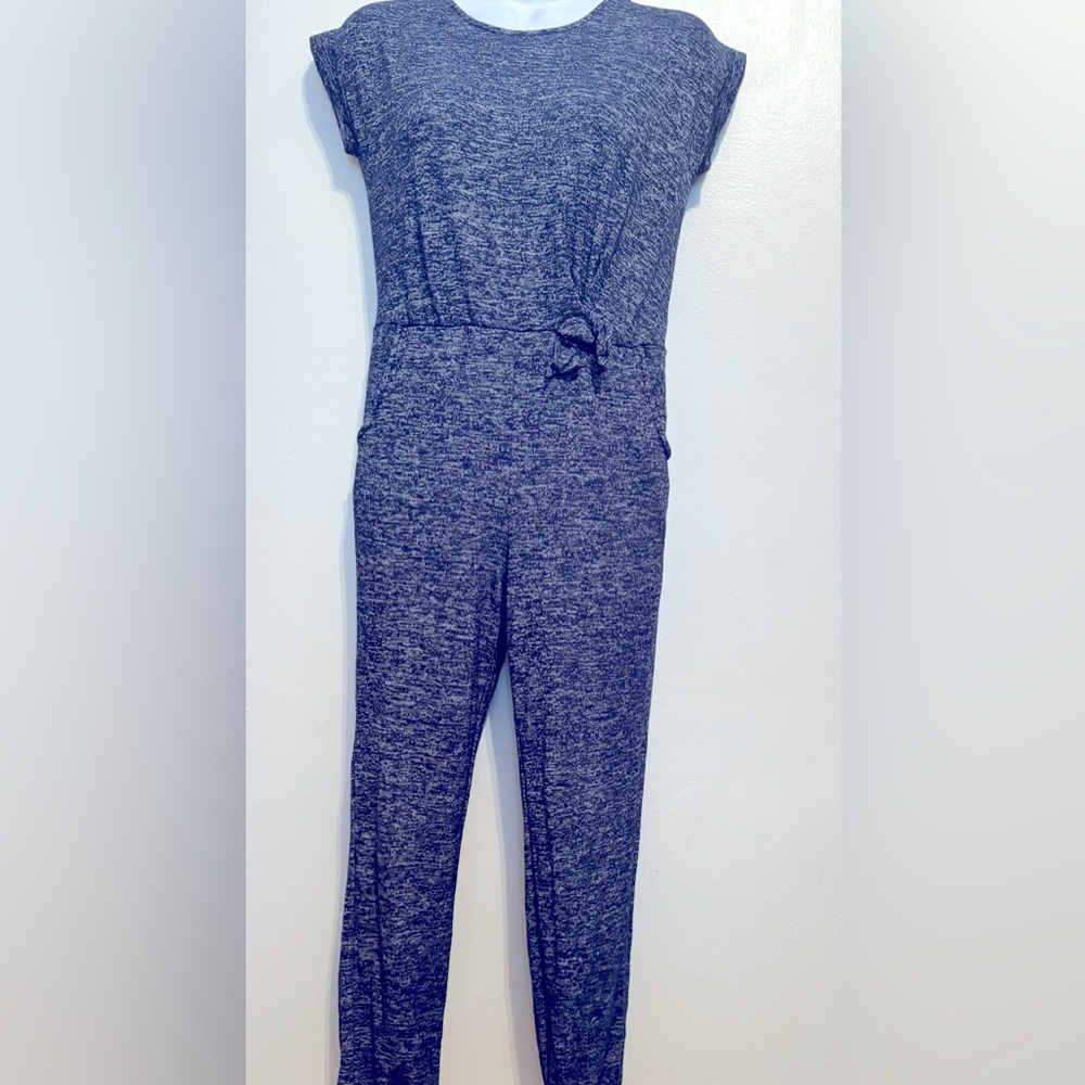 Cap-Sleeve Jumpsuit
